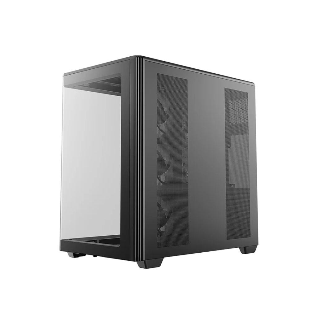 DeepCool CG590U 5F Panoramic Seamless Single-Curve Glass ATX PC Case Black R-CG590U-BKAGA5-G