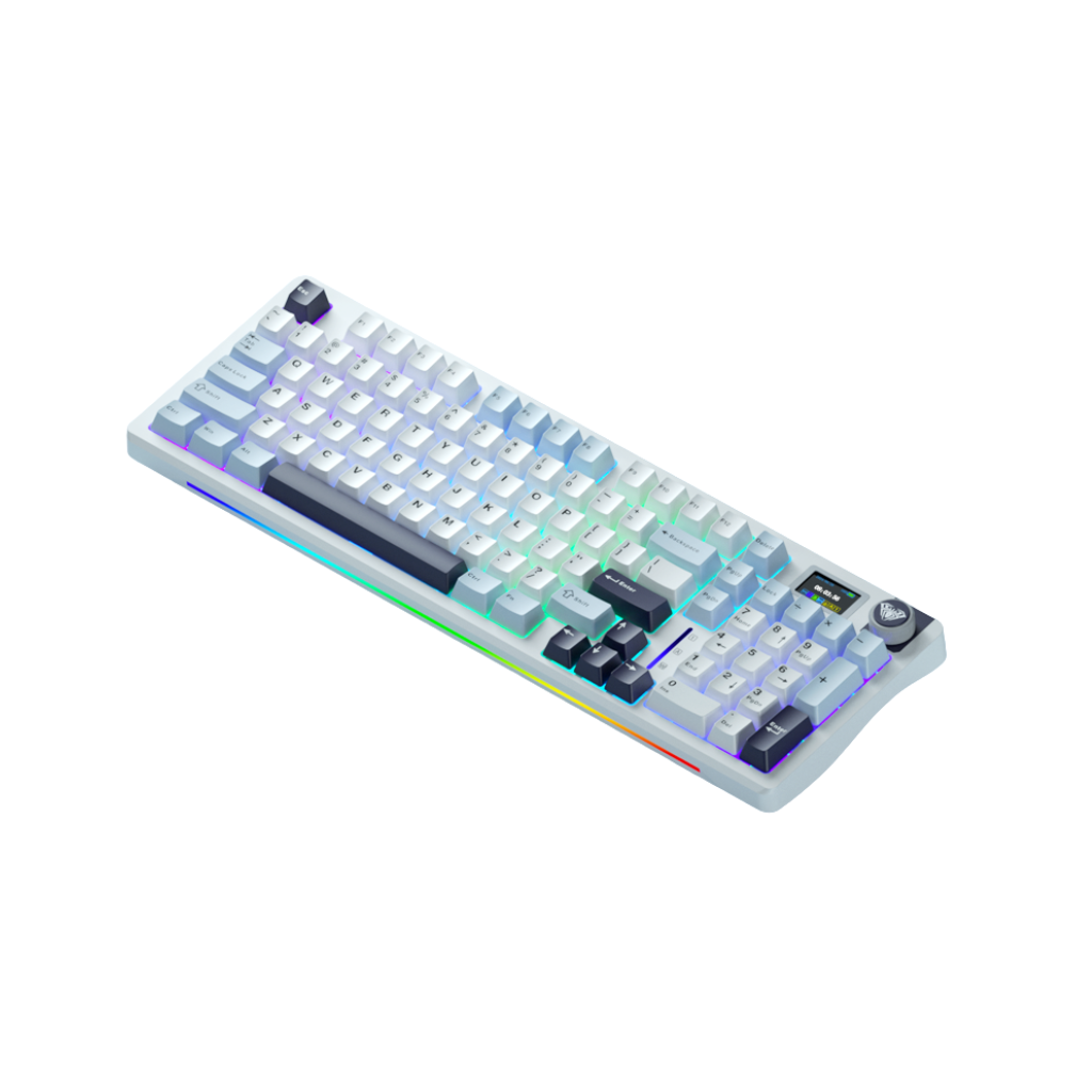 Aula S98 PRO White-Blue Tri-Mode RGB 98Keys Glacier Blue