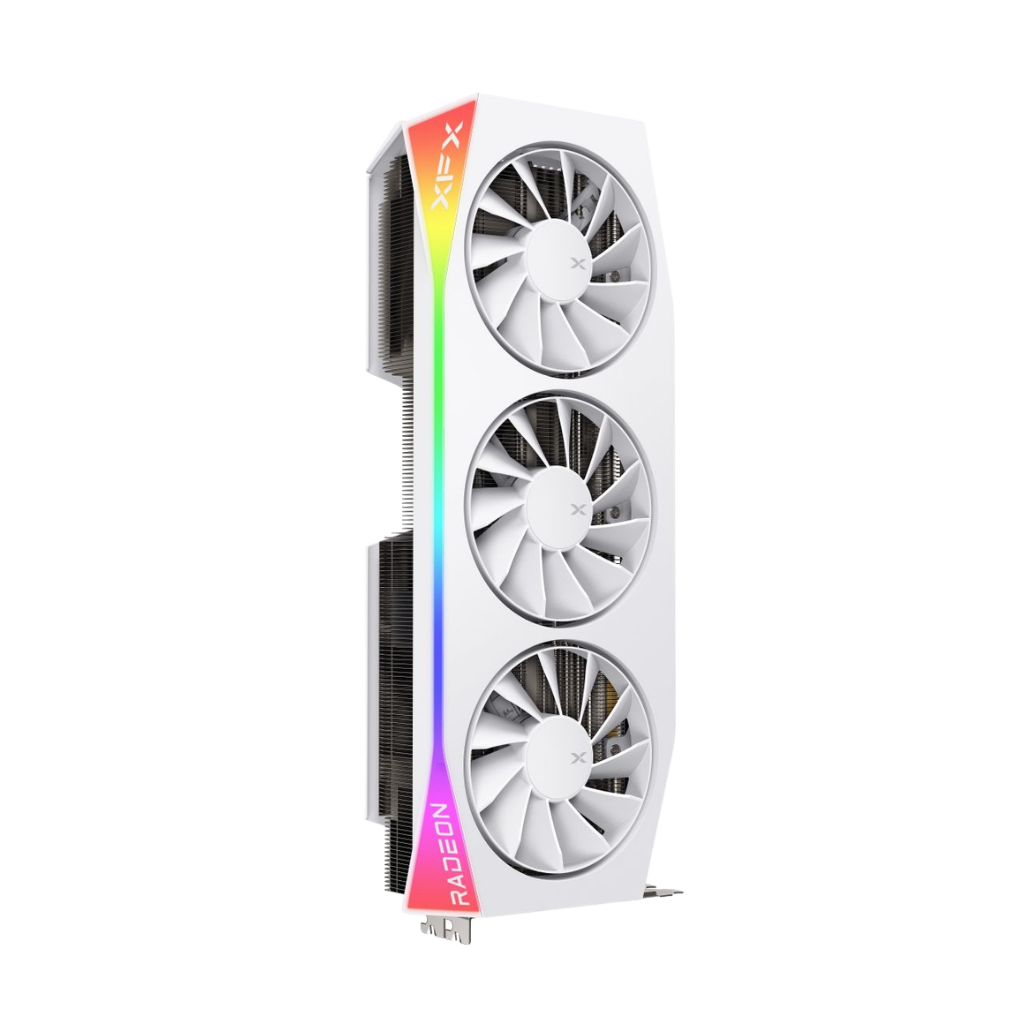 XFX Mercury RX 9070 XT Pro Gaming OC RGB 16GB GDDR6 White Graphics Card RX-97TRGBBW9