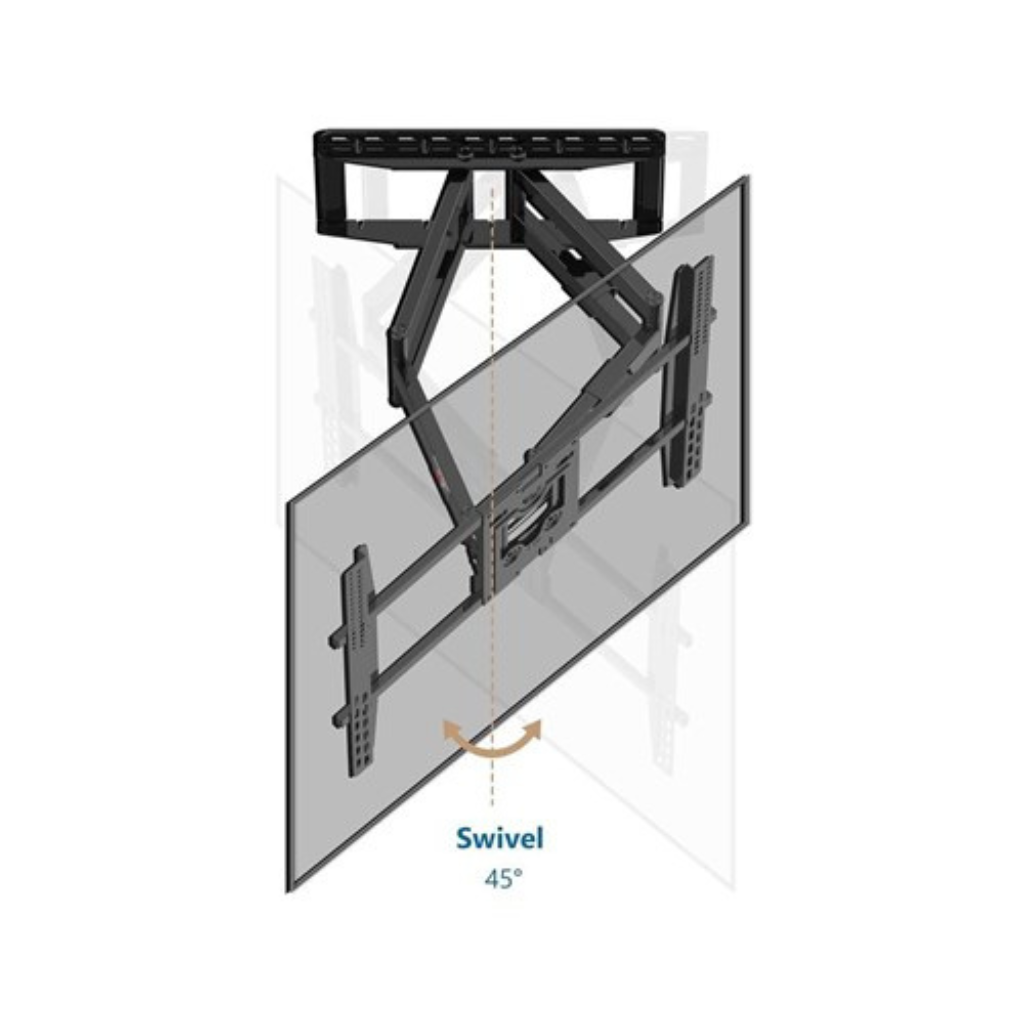 North Bayou NBSP5 WallMount 75''-110'' 200Ibs/90.9kg Vesa 400*400-800*600