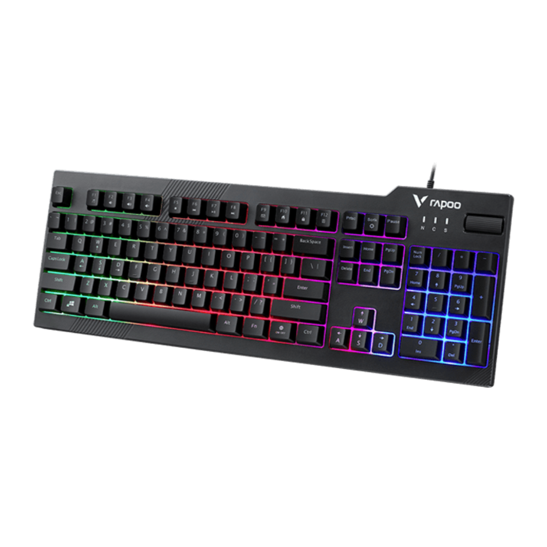Rapoo V50S RGB Backlit Black Gaming Keyboard 12058