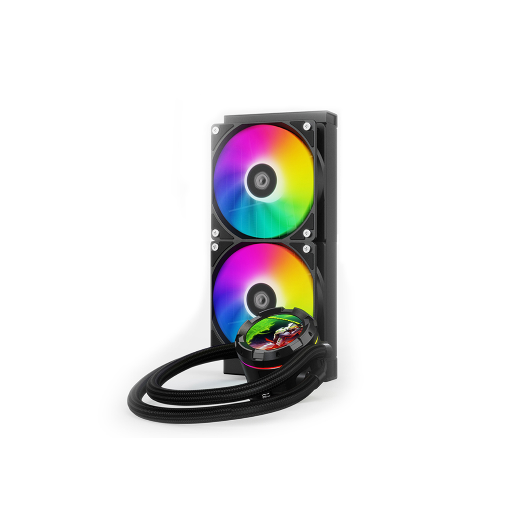 ID Cooling Space SL240 XE LCD Black 240mm RGB Liquid CPU Cooler