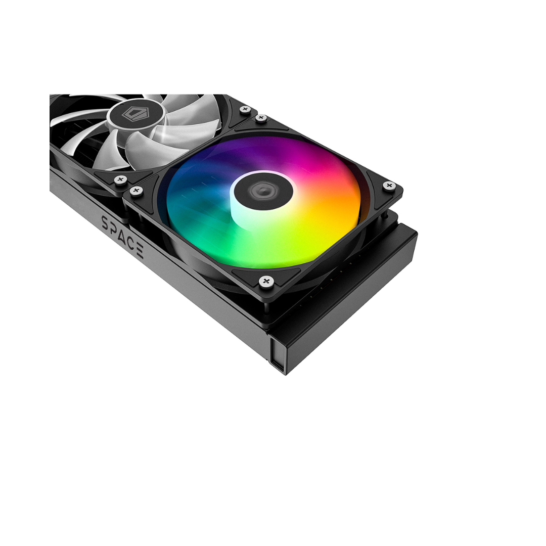 ID Cooling Space SL240 XE LCD Black 240mm RGB Liquid CPU Cooler