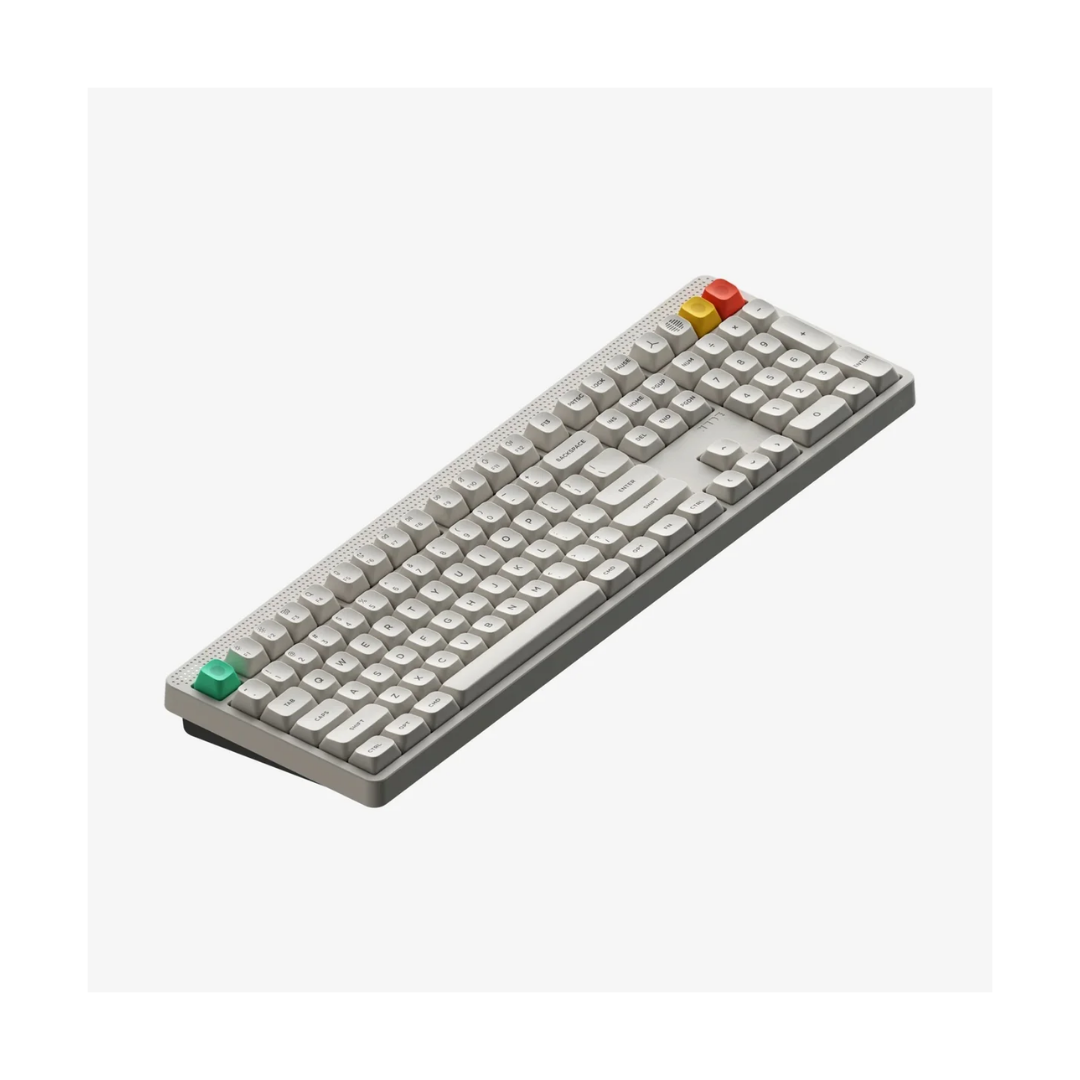 Nuphy Node100 High-Profile White / Blush Max Keyboard