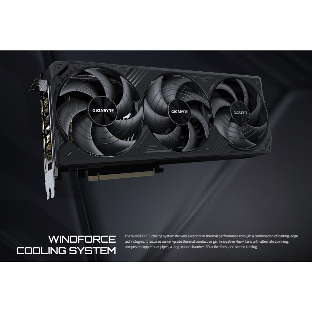Gigabyte RTX 5080 Windforce OC SFF 16G GDDR7 GV-N5080WF3OC-16GD Graphics Card