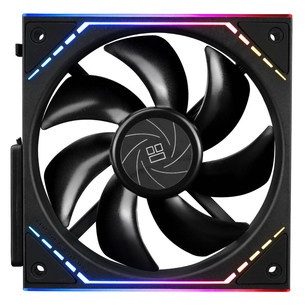 Thermalright ( Black TL-M12Q X3 / White TL-M12QW X3 ) 3-Pack ARGB Block Splicing FAN
