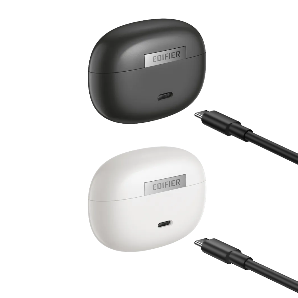 Edifier Comfo Q Open-ear True Wireless Earbuds (Black/White)