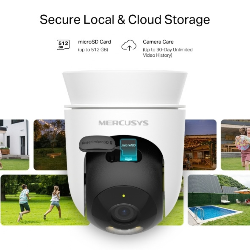 Mercusys MC500 Outdoor Pan/Tilt Security WiFi Camera