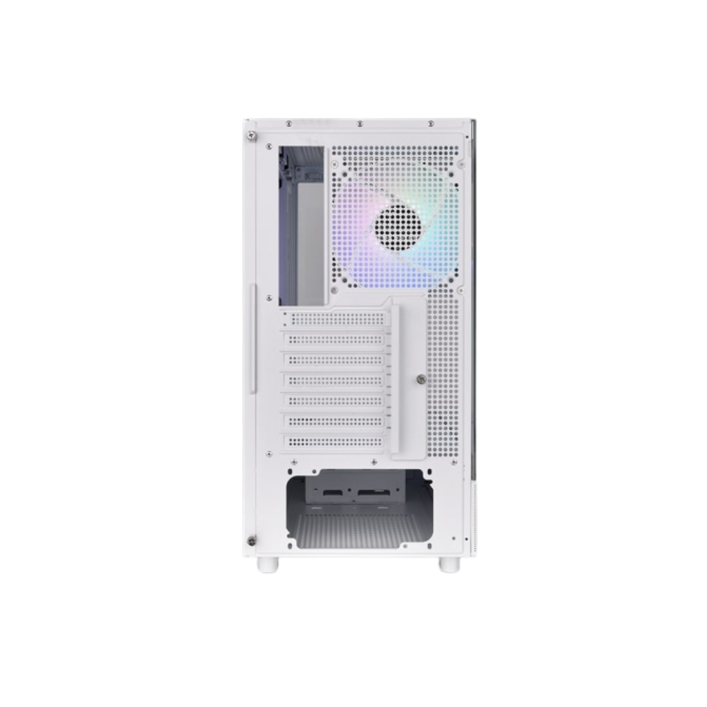 Thermaltake View 270 TG ARGB Mid Tower ATX Tempered Glass PC Case SNOW with 1x120mm Fan