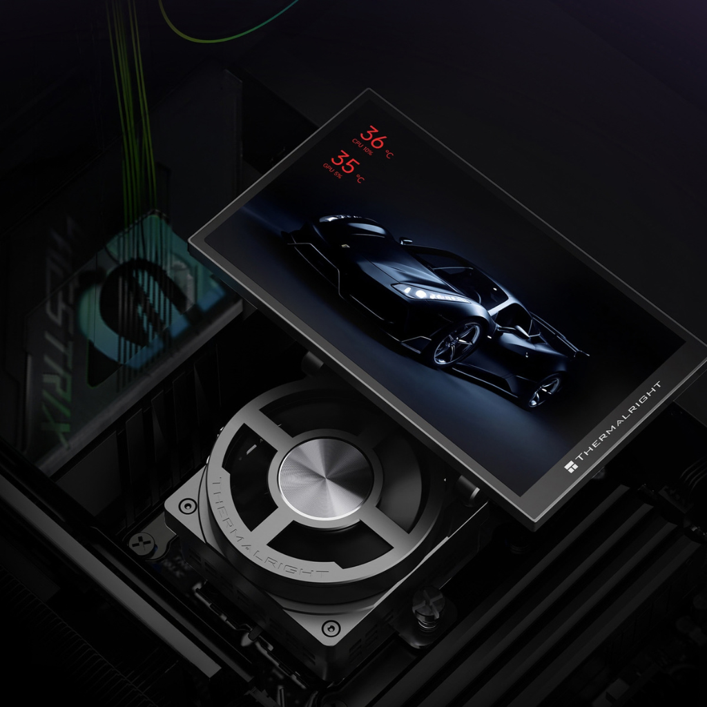Thermalright Dynamic Vision Pro 360 ARGB Black CPU Liquid Cooler