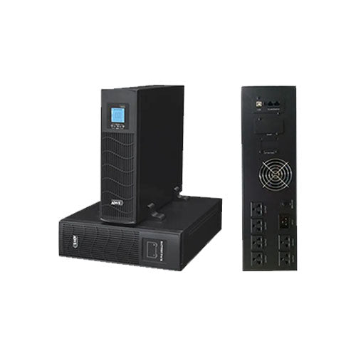 AWP ARC3000RT ArcPure 2400W-3000VA UPS Pure Sine Wave with AVR Uninterruptible Power Supply (6 Sockets)