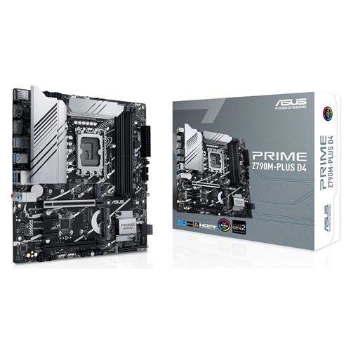 Asus Prime Z790M-PLUS D4-CSM mATX LGA1700 DDR4 Motherboard