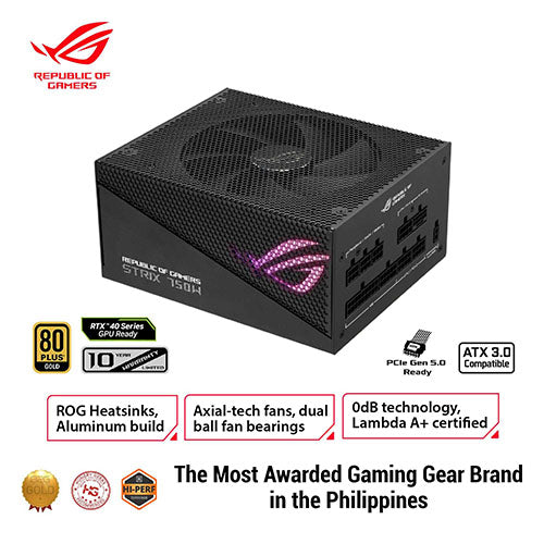 Asus ROG Strix AURA 750W GOLD 80+ Modular Power Supply ROG-STRIX-750G-AURA-GAMING