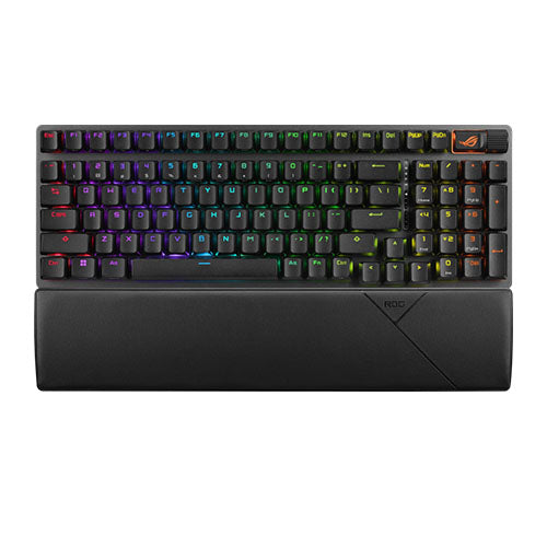 Asus ROG Strix Scope II 96 Wireless Black Tri-Mode Hotswappable NX STORM Mechanical Keyboard X901