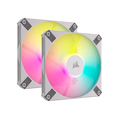 Corsair AF120 RGB Slim120mm Dual Pack ( Black CO-9050163-WW / White CO-9050165-WW )