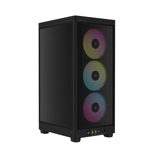 Corsair iCUE 2000D RGB Airflow Mini-ITX Case ( Black CC-9011246-WW / White CC-9011247-WW )