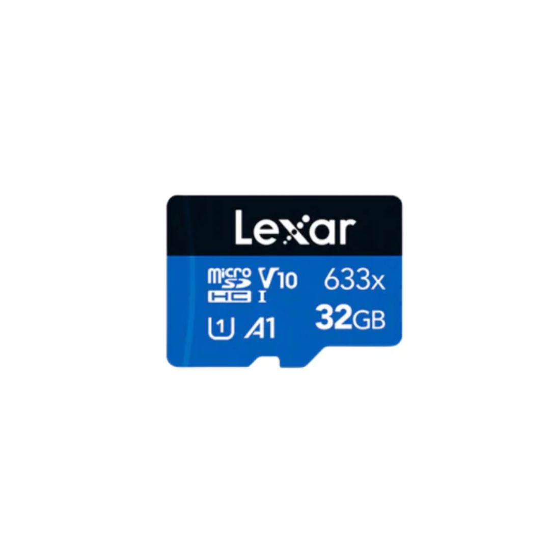 Lexar High Performance 633x SDXC CLASS10 Micro SD Card w/ adapter
