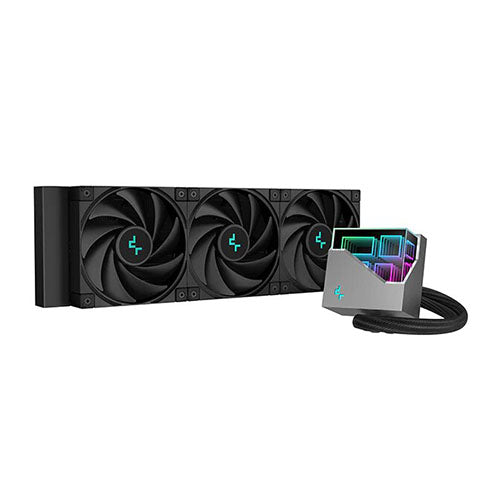 DeepCool LT720 aRGB 360mm AIO LC Cooler ( White R-LT720-WHAMNF-G-1 / Black R-LT720-BKAMNF-G-1 )