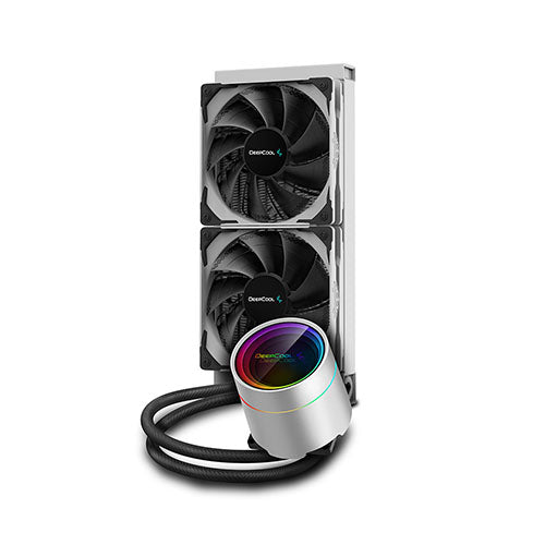 Deepcool Castle 240EX aRGB 240mm AIO LC Cooler ( White DP-GS-H12W-CSL240EX-AR-WH / Black DP-GS-H12W-CSL240EX-AR )