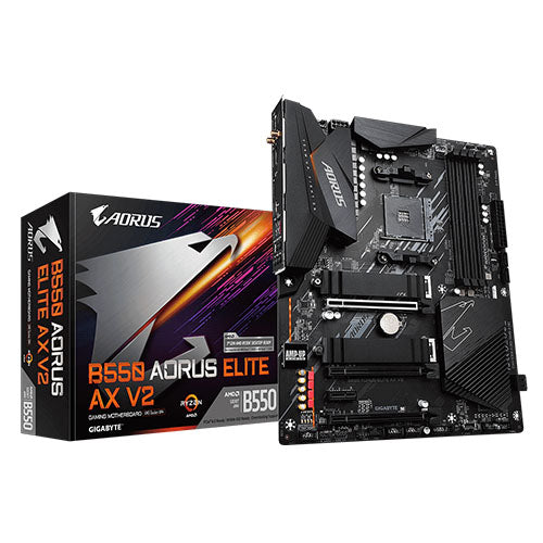Gigabyte B550 Aorus Elite AX V2 (AM4) Motherboard