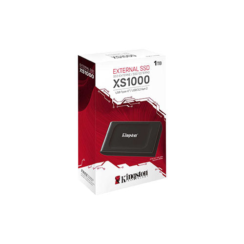 Kingston XS1000 ( 1TB SXS1000/1000G | 2TB SXS1000/2000G ) External SSD Pocket-Sized USB 3.2 Gen 2  Up to 1050MBs