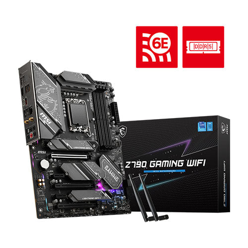 MSI MAG Z790 Gaming Plus WiFi DDR5 LGA 1700 Motherboard 911-7E06-028
