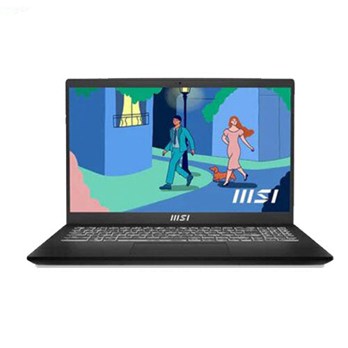 MSI Modern 15 B12M-207PH (Classic Black) | 15.6" FHD | i5-1235U | 8GB DDR4 | 512 GB SSD | Iris Xe Graphics | Windows 11 | MSI Sleeve Bag
