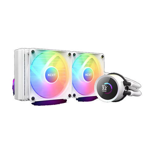 NZXT Kraken 240 RGB 240mm CPU Cooler ( Black RL-KR240-B1 / White RL-KR240-W1 )