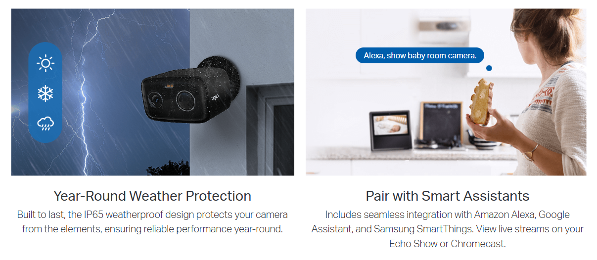 TP-Link Tapo C401 Kit 2K 3MP Solar-Powered Security Outdoor WiFi IP Security Cctv Sale Camera Connect to Cellphone with Mic and Speaker