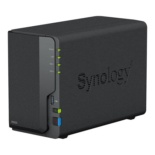Synology DS223 Diskless System 2-Bay NAS DiskStation
