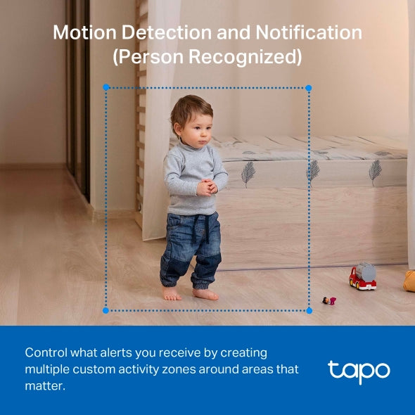 TP-Link Tapo C201 1080p Full HD WiFi IP Security Cctv Sale Camera Connect to Cellphone with Mic and Speaker Pan/Tilt
