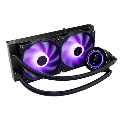 Tecware Eclipse 240 ARGB LCD ( Black / White ) AIO CPU Cooler LGA1700 READY