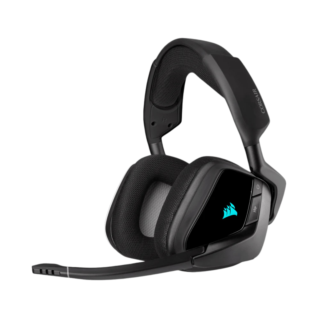 Corsair Void RGB Elite Wireless Premium Gaming Headset with 7.1 Surround Sound Carbon (PC/PS4) CA-9011201-NA
