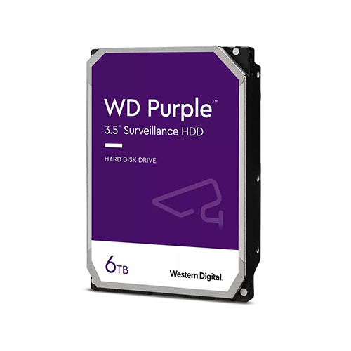 Western Digital Purple 6TB WD64PURZ Surveillance Hard Drive 3.5