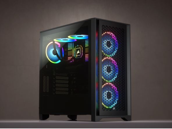 Corsair 4000D AIRFLOW Tempered Glass Black from 35,690 Ft - PC