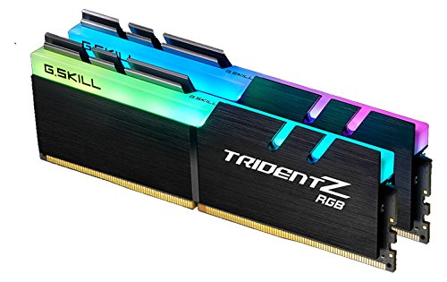 G.Skill Trident Z RGB 16GB Dual DDR4 3200MHz CL16 F4-3200C16D-16GTZR Desktop Memory