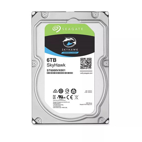 Seagate Skyhawk 6TB ST6000VX001 256mb 5400rpm Surveillance Hard Drive