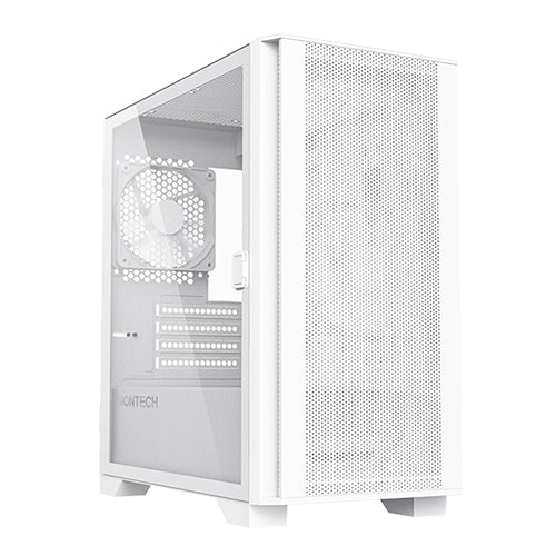 Montech Air 100 Lite Mesh TG White Case mATX 2*120mm 40882