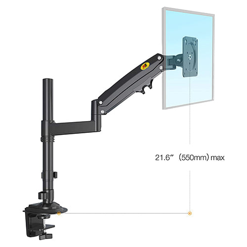 North Bayou H100 Single Deskmount 22-35" (75x100) 2-12kg