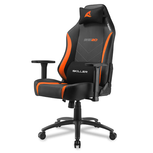 Sharkoon Skiller SGS20 Leather Gaming Chair (Black/Grey | Black/Orange | Black/Red)