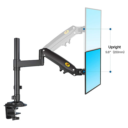 North Bayou H100 Single Deskmount 22-35" (75x100) 2-12kg