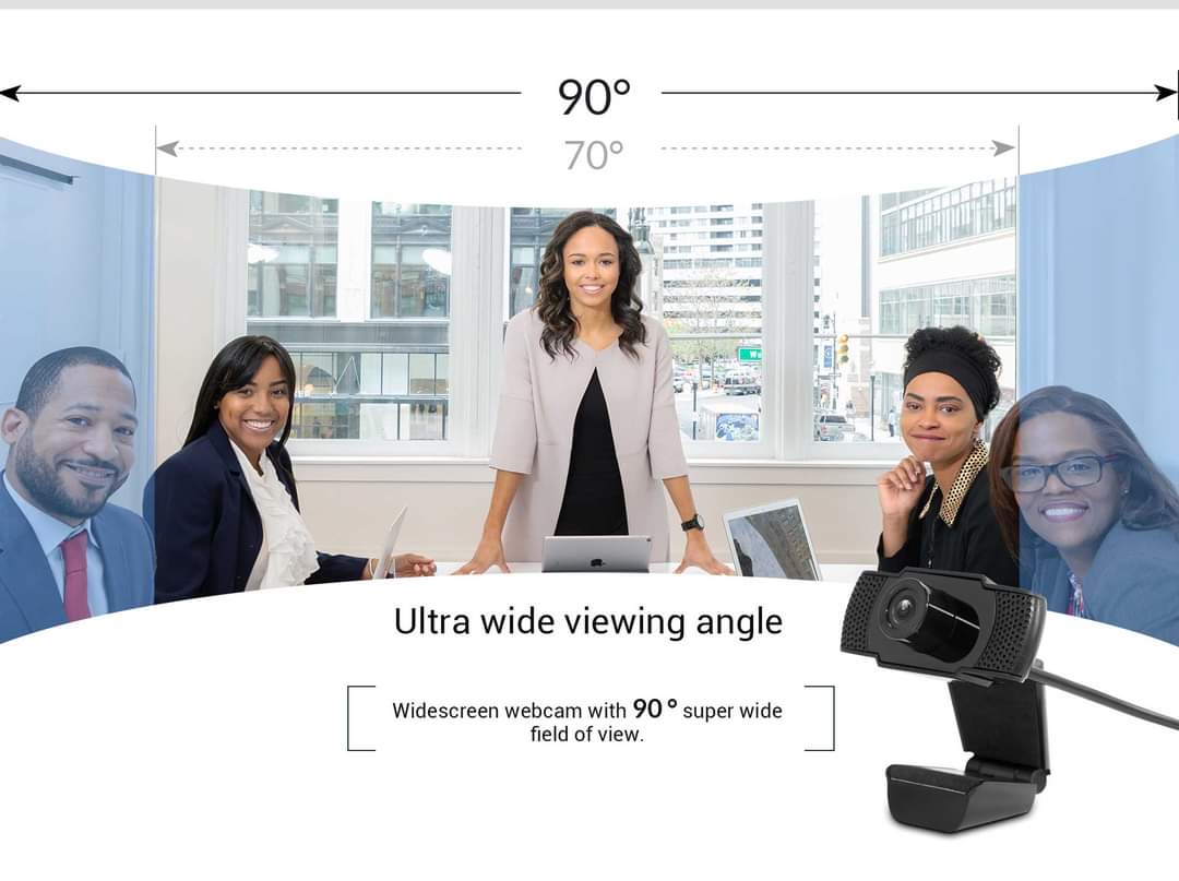 Powerlogic 812H 1080p Webcam with microphone