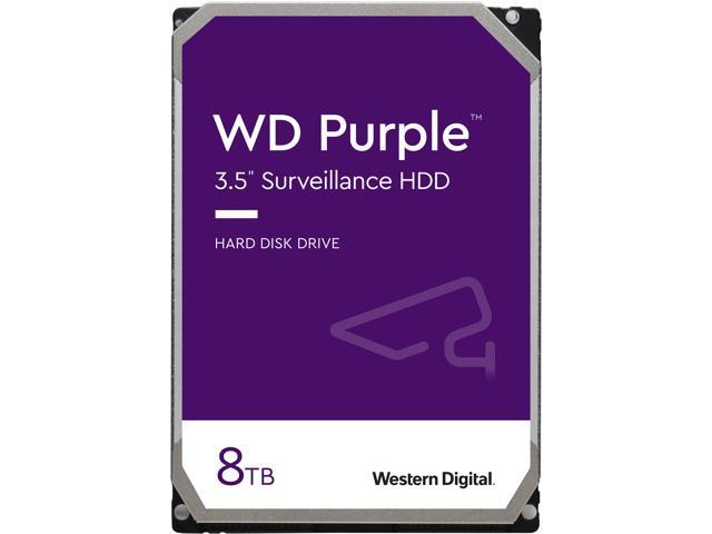 Western Digital WD Purple 8TB WD82PURZ 7200 RPM 256MB Cache (Surveillance)