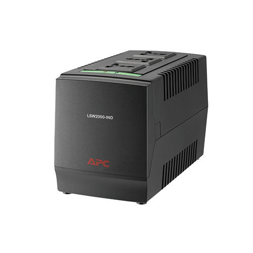 APC Line-R LSW2000-IND 1000W 2000VA Automatic Voltage Regulator 3 Universal Outlets 230V