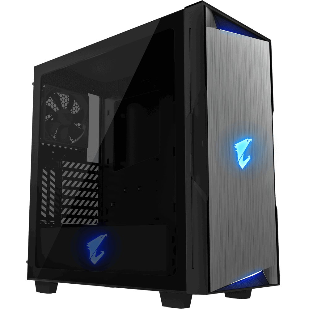 Gigabyte Aorus C300 Glass TG Mid Tower Case GP-AC300G