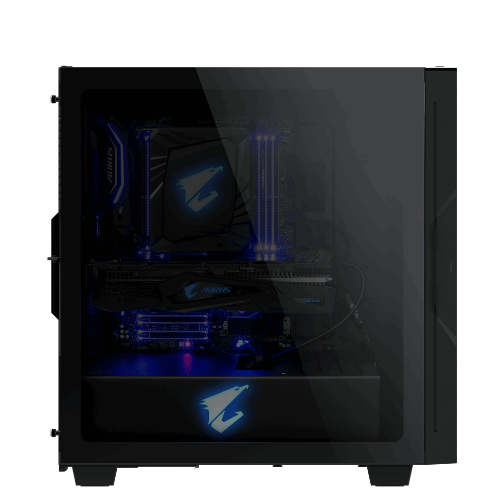 Gigabyte Aorus C300 Glass TG Mid Tower Case GP-AC300G