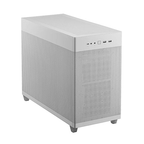 Asus Prime AP201 Mesh White Stylish 33-liter MicroATX PC Case