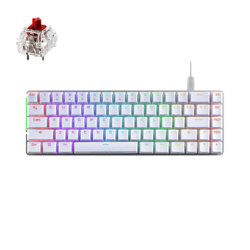 Clavier gamer ASUS ROG Falchion Ace White