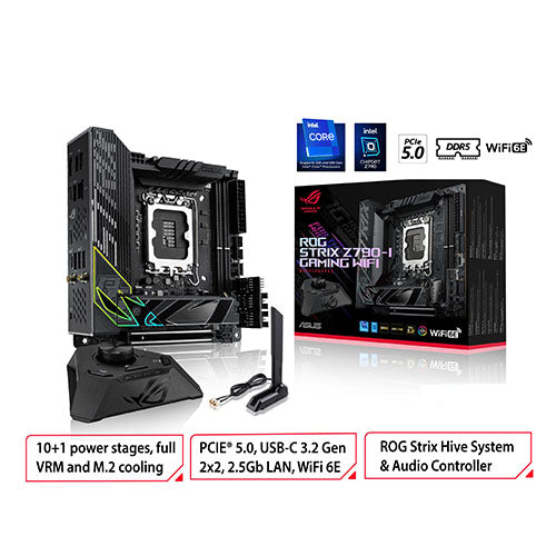 Asus ROG Strix Z790-I Gaming WiFi DDR5 Motherboard (LGA 1700)