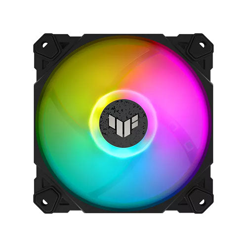 Asus TUF TF120 RGB Black 120mm 1pack, 76 CFM 1900rpm, aux fan TF120A1R